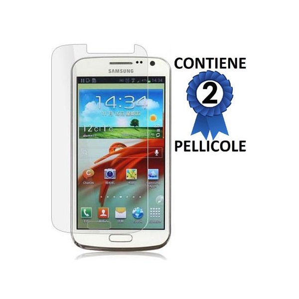 PELLICOLA PROTEGGI DISPLAY SAMSUNG I9260 Galaxy Premier CONFEZIONE 2 PEZZI PELLICOLA PROTEGGI DISPLAY SAMSUNG I9260 Galaxy Premier CONFEZIONE 2 PEZZI