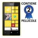 PELLICOLA PROTEGGI DISPLAY NOKIA LUMIA 520, LUMIA 525 CONFEZIONE 2 PEZZI PELLICOLA PROTEGGI DISPLAY NOKIA LUMIA 520, LUMIA 525 CONFEZIONE 2 PEZZI