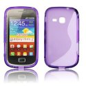CUSTODIA GEL TPU SILICONE DOUBLE per SAMSUNG S6500 Galaxy Mini 2 COLORE VIOLA CUSTODIA GEL TPU SILICONE DOUBLE per SAMSUNG S6500 Galaxy Mini 2 COLORE VIOLA