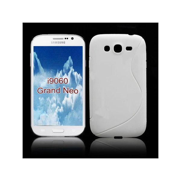 CUSTODIA GEL TPU SILICONE DOUBLE per SAMSUNG I9080 GALAXY GRAND, I9060 GALAXY GRAND NEO COLORE BIANCO CUSTODIA GEL TPU SILICONE DOUBLE per SAMSUNG I9080 GALAXY GRAND, I9060 GALAXY GRAND NEO COLORE BIANCO