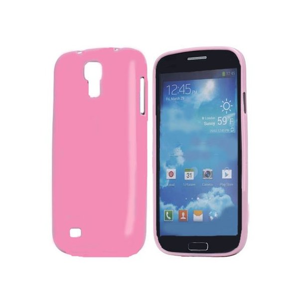 CUSTODIA GEL TPU SILICONE LUCIDA per SAMSUNG I9500 GALAXY S4, I9505, I9502 COLORE ROSA CUSTODIA GEL TPU SILICONE LUCIDA per SAMSUNG I9500 GALAXY S4, I9505, I9502 COLORE ROSA