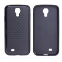 CUSTODIA GEL TPU SILICONE SEMI-RIGIDO per SAMSUNG I9500 GALAXY S4, I9505, I9502 COLORE NERO CARBON CON CORNICE NERA CUSTODIA GEL TPU SILICONE SEMI-RIGIDO per SAMSUNG I9500 GALAXY S4, I9505, I9502 COLORE NERO CARBON CON CORNICE NERA