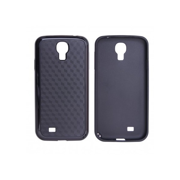 CUSTODIA GEL TPU SILICONE SEMI-RIGIDO per SAMSUNG I9500 GALAXY S4, I9505, I9502 COLORE NERO CARBON CON CORNICE NERA CUSTODIA GEL TPU SILICONE SEMI-RIGIDO per SAMSUNG I9500 GALAXY S4, I9505, I9502 COLORE NERO CARBON CON CORNICE NERA