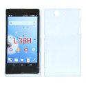 CUSTODIA BACK RIGIDA SLIM DA 0,35mm per SONY XPERIA Z, LT36I, L36H, C6603 COLORE BIANCO CUSTODIA BACK RIGIDA SLIM DA 0,35mm per SONY XPERIA Z, LT36I, L36H, C6603 COLORE BIANCO