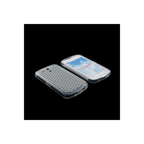 CUSTODIA GEL TPU SILICONE per HUAWEI ASCEND G300, U8818, U8815 COLORE BIANCO CUSTODIA GEL TPU SILICONE per HUAWEI ASCEND G300, U8818, U8815 COLORE BIANCO