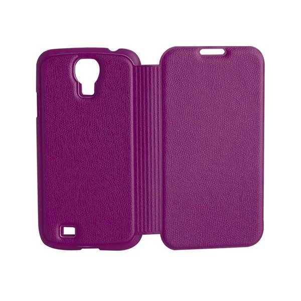 CUSTODIA FLIP BOOK PELLE per SAMSUNG I9500 GALAXY S4, I9505, I9502 COLORE VIOLA CUSTODIA FLIP BOOK PELLE per SAMSUNG I9500 GALAXY S4, I9505, I9502 COLORE VIOLA