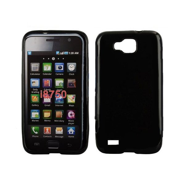CUSTODIA GEL TPU SILICONE LUCIDA per SAMSUNG I8750 ATIV S, T899 COLORE NERO CUSTODIA GEL TPU SILICONE LUCIDA per SAMSUNG I8750 ATIV S, T899 COLORE NERO