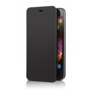 CUSTODIA ORIGINALE FLIP COVER ALCATEL F-GCGB32U0A11C1-A1 per ONE TOUCH STAR 6010 COLORE NERO BLISTER