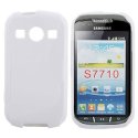 CUSTODIA GEL TPU SILICONE DOUBLE per SAMSUNG S7710 GALAXY XCOVER 2 COLORE BIANCO CUSTODIA GEL TPU SILICONE DOUBLE per SAMSUNG S7710 GALAXY XCOVER 2 COLORE BIANCO