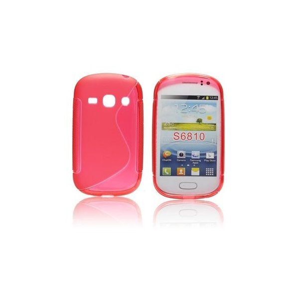 CUSTODIA GEL TPU SILICONE DOUBLE per SAMSUNG S6810 GALAXY FAME, S6812 GALAXY FAME DUOS COLORE ROSSO CUSTODIA GEL TPU SILICONE DOUBLE per SAMSUNG S6810 GALAXY FAME, S6812 GALAXY FAME DUOS COLORE ROSSO