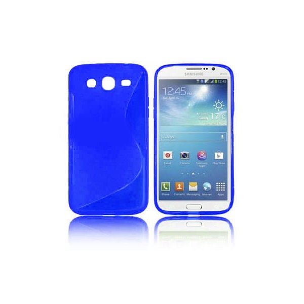 CUSTODIA GEL TPU SILICONE DOUBLE per SAMSUNG I9150 GALAXY MEGA 5.8, I9152 COLORE BLU CUSTODIA GEL TPU SILICONE DOUBLE per SAMSUNG I9150 GALAXY MEGA 5.8, I9152 COLORE BLU