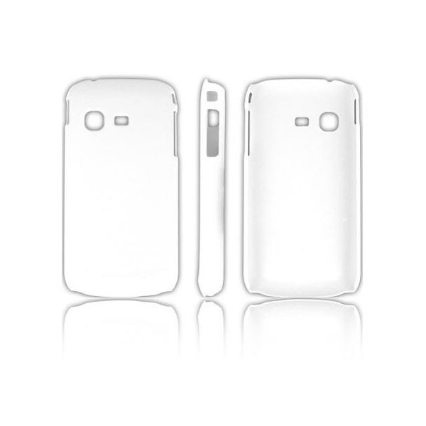 CUSTODIA BACK RIGIDA per SAMSUNG B5330 GALAXY CHAT COLORE BIANCO CUSTODIA BACK RIGIDA per SAMSUNG B5330 GALAXY CHAT COLORE BIANCO