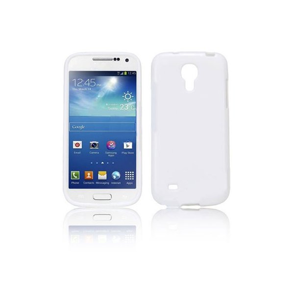 CUSTODIA GEL TPU SILICONE LUCIDA per SAMSUNG I9190 GALAXY S4 MINI, I9192, I9195 COLORE BIANCO CUSTODIA GEL TPU SILICONE LUCIDA per SAMSUNG I9190 GALAXY S4 MINI, I9192, I9195 COLORE BIANCO