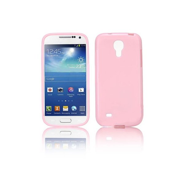 CUSTODIA GEL TPU SILICONE LUCIDA per SAMSUNG I9190 GALAXY S4 MINI, I9192, I9195 COLORE ROSA CUSTODIA GEL TPU SILICONE LUCIDA per SAMSUNG I9190 GALAXY S4 MINI, I9192, I9195 COLORE ROSA