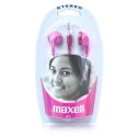 AURICOLARE STEREO per MP3 E MP4 CON JACK DA 3,5 mm COLORE FUCSIA 190243 EB-98P STEREO EAR BUDS MAXELL BLISTER AURICOLARE STEREO per MP3 E MP4 CON JACK DA 3,5 mm COLORE FUCSIA 190243 EB-98P STEREO EAR BUDS MAXELL BLISTER