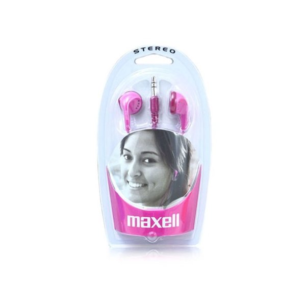 AURICOLARE STEREO per MP3 E MP4 CON JACK DA 3,5 mm COLORE FUCSIA 190243 EB-98P STEREO EAR BUDS MAXELL BLISTER AURICOLARE STEREO per MP3 E MP4 CON JACK DA 3,5 mm COLORE FUCSIA 190243 EB-98P STEREO EAR BUDS MAXELL BLISTER