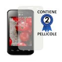 PELLICOLA PROTEGGI DISPLAY LG OPTIMUS L3 II DUAL, E435 CONFEZIONE 2 PEZZI PELLICOLA PROTEGGI DISPLAY LG OPTIMUS L3 II DUAL, E435 CONFEZIONE 2 PEZZI