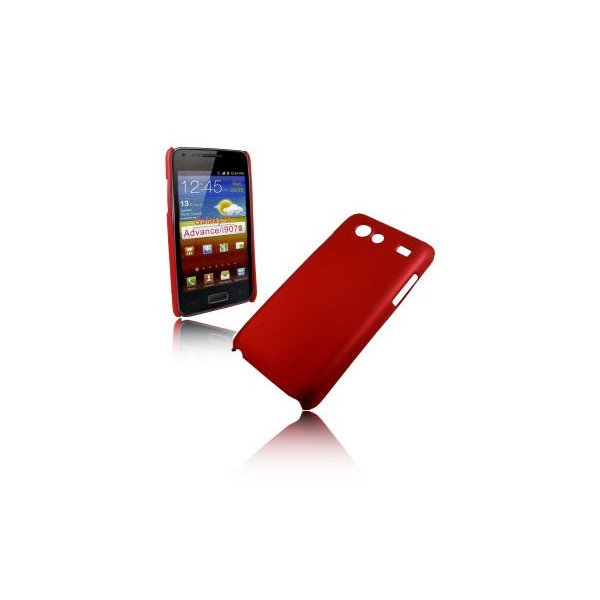 CUSTODIA BACK RIGIDA per SAMSUNG I9070 GALAXY ADVANCE S COLORE ROSSO CUSTODIA BACK RIGIDA per SAMSUNG I9070 GALAXY ADVANCE S COLORE ROSSO