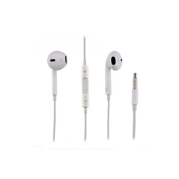 AURICOLARE STEREO con CONNETTORE JACK 3,5mm - TASTO DI RISPOSTA E VOLUME COLORE BIANCO APPLE MD827ZM/A BULK AURICOLARE STEREO con CONNETTORE JACK 3,5mm - TASTO DI RISPOSTA E VOLUME COLORE BIANCO APPLE MD827ZM/A BULK