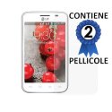 PELLICOLA PROTEGGI DISPLAY LG OPTIMUS L4 II DUAL, E445 CONFEZIONE 2 PEZZI PELLICOLA PROTEGGI DISPLAY LG OPTIMUS L4 II DUAL, E445 CONFEZIONE 2 PEZZI