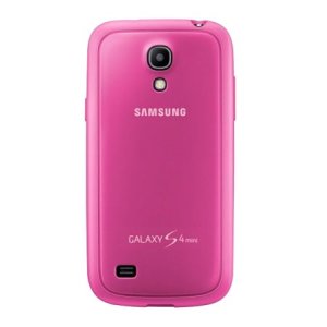 CUSTODIA BACK COVER RIGIDA ORIGINALE SAMSUNG COLORE ROSA per I9190 GALAXY S4 MINI, I9192, I9195 EF-PI919BPEGWW BLISTER