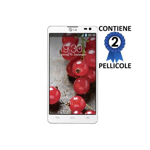PELLICOLA PROTEGGI DISPLAY LG OPTIMUS L9 II, D605 CONFEZIONE 2 PEZZI PELLICOLA PROTEGGI DISPLAY LG OPTIMUS L9 II, D605 CONFEZIONE 2 PEZZI