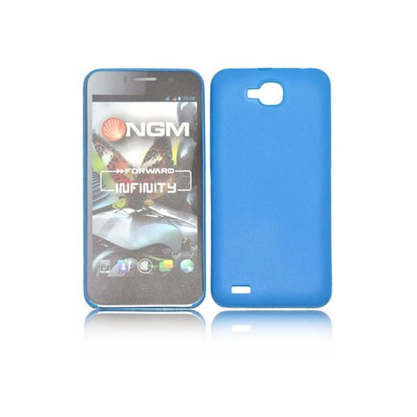 CUSTODIA BACK RIGIDA SLIM DA 0,35mm per NGM FORWARD INFINITY COLORE AZZURRO CUSTODIA BACK RIGIDA SLIM DA 0,35mm per NGM FORWARD INFINITY COLORE AZZURRO