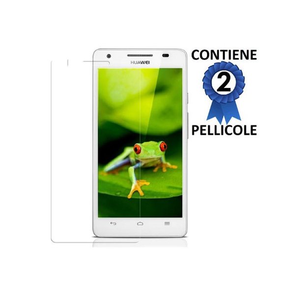 PELLICOLA PROTEGGI DISPLAY HUAWEI HONOR 3 CONFEZIONE 2 PEZZI PELLICOLA PROTEGGI DISPLAY HUAWEI HONOR 3 CONFEZIONE 2 PEZZI