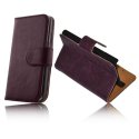 CUSTODIA FLIP ORIZZONTALE PELLE per LG OPTIMUS L7 II, P710 CON STAND E PORTA CARTE COLORE VIOLA CUSTODIA FLIP ORIZZONTALE PELLE per LG OPTIMUS L7 II, P710 CON STAND E PORTA CARTE COLORE VIOLA