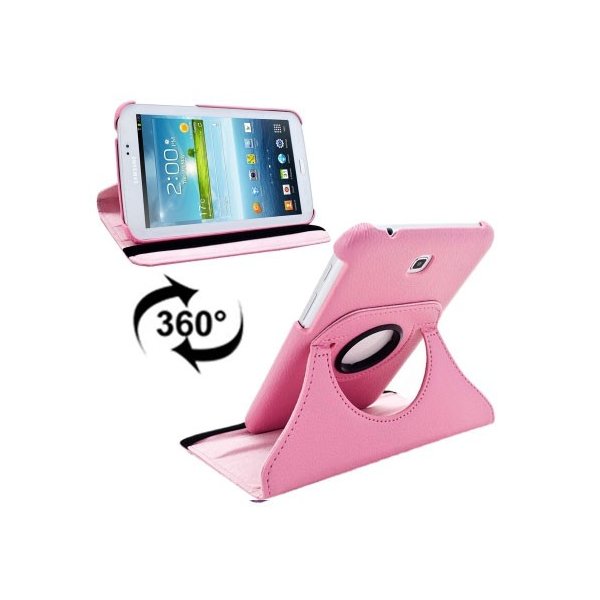 CUSTODIA BOOK PELLE GIREVOLE per SAMSUNG P3200 GALAXY TAB 3 7.0, P3210, SM-T210, SM-T211 7" POLLICI COLORE ROSA CUSTODIA BOOK PELLE GIREVOLE per SAMSUNG P3200 GALAXY TAB 3 7.0, P3210, SM-T210, SM-T211 7" POLLICI COLORE ROSA