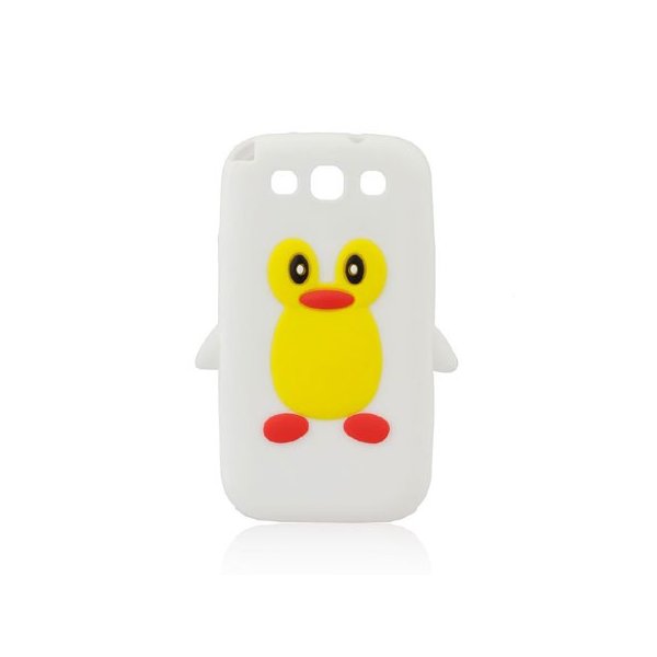 CUSTODIA GEL TPU SILICONE per SAMSUNG I9300 GALAXY S3, I9300i GALAXY S3 NEO FANTASIA PINGUINO COLORE BIANCO CUSTODIA GEL TPU SILICONE per SAMSUNG I9300 GALAXY S3, I9300i GALAXY S3 NEO FANTASIA PINGUINO COLORE BIANCO