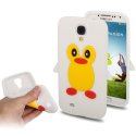 CUSTODIA GEL TPU SILICONE per SAMSUNG I9500 GALAXY S4, I9505, I9502 FANTASIA PINGUINO COLORE BIANCO CUSTODIA GEL TPU SILICONE per SAMSUNG I9500 GALAXY S4, I9505, I9502 FANTASIA PINGUINO COLORE BIANCO