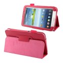 CUSTODIA BOOK PELLE CON STAND E PORTA PENNA per SAMSUNG P3200 GALAXY TAB 3 7.0, P3210 7" POLLICI COLORE FUCSIA CUSTODIA BOOK PELLE CON STAND E PORTA PENNA per SAMSUNG P3200 GALAXY TAB 3 7.0, P3210 7" POLLICI COLORE FUCSIA