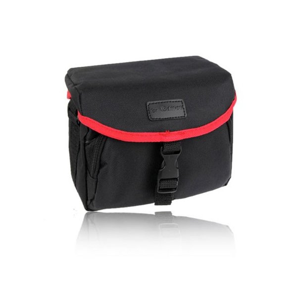 BORSA UNIVERSALE MISURA SMALL PER VIDEOCAMERE E FOTOCAMERE CON TASCHE INTERNE COLORE NERO E ROSSO BORSA UNIVERSALE MISURA SMALL PER VIDEOCAMERE E FOTOCAMERE CON TASCHE INTERNE COLORE NERO E ROSSO