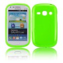 CUSTODIA GEL TPU SILICONE LUCIDA per SAMSUNG I8260 GALAXY CORE, I8262 COLORE VERDE