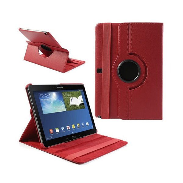 CUSTODIA BOOK PELLE GIREVOLE per SAMSUNG GALAXY NOTE 10.1" POLLICI (2014 EDITION), SM-P600, SM-P601, SM-P605 COLORE ROSSO CUSTODIA BOOK PELLE GIREVOLE per SAMSUNG GALAXY NOTE 10.1" POLLICI (2014 EDITION), SM-P600, SM-P601, SM-P605 COLORE ROSSO