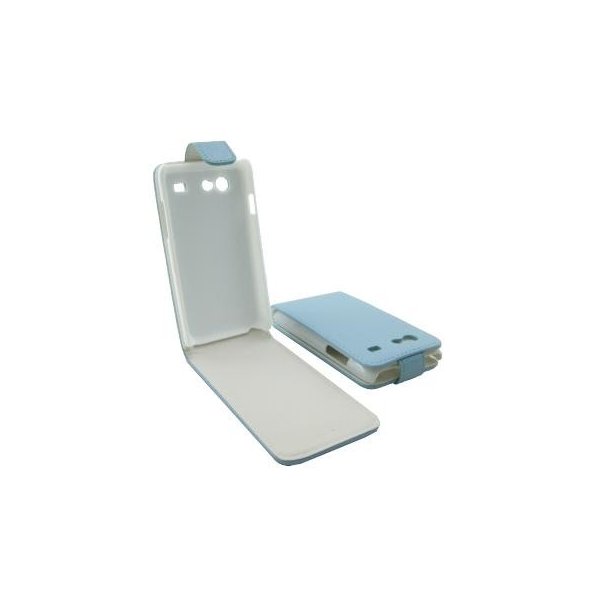 CUSTODIA FLIP VERTICALE PELLE per SAMSUNG I9070 GALAXY ADVANCE S COLORE AZZURRO CUSTODIA FLIP VERTICALE PELLE per SAMSUNG I9070 GALAXY ADVANCE S COLORE AZZURRO
