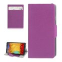 CUSTODIA FLIP ORIZZONTALE per SAMSUNG GALAXY NOTE 3, N9000, N9002, N9005 CON STAND E PORTA CARTE COLORE VIOLA CUSTODIA FLIP ORIZZONTALE per SAMSUNG GALAXY NOTE 3, N9000, N9002, N9005 CON STAND E PORTA CARTE COLORE VIOLA