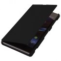 CUSTODIA FLIP ORIZZONTALE per SONY XPERIA Z1, C6902, C6903, C6906, C6943, L39H, HONAMI COLORE NERO CUSTODIA FLIP ORIZZONTALE per SONY XPERIA Z1, C6902, C6903, C6906, C6943, L39H, HONAMI COLORE NERO