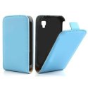 CUSTODIA FLIP VERTICALE SLIM PELLE per LG OPTIMUS L4 II, E440 COLORE AZZURRO CUSTODIA FLIP VERTICALE SLIM PELLE per LG OPTIMUS L4 II, E440 COLORE AZZURRO
