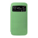 CUSTODIA FLIP COVER ORIZZONTALE CON FINESTRA IDENTIFICATIVO CHIAMANTE per SAMSUNG I9190 GALAXY S4 MINI COLORE VERDE CUSTODIA FLIP COVER ORIZZONTALE CON FINESTRA IDENTIFICATIVO CHIAMANTE per SAMSUNG I9190 GALAXY S4 MINI COLORE VERDE