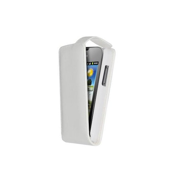 CUSTODIA VERTICALE FLIP PELLE per HUAWEI ASCEND Y210 COLORE BIANCO CUSTODIA VERTICALE FLIP PELLE per HUAWEI ASCEND Y210 COLORE BIANCO