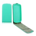 CUSTODIA FLIP VERTICALE SLIM PELLE per SAMSUNG I9190 GALAXY S4 MINI, I9192, I9195 CON INTERNO IN TPU SILICONE COLORE VERDE ACQUA CUSTODIA FLIP VERTICALE SLIM PELLE per SAMSUNG I9190 GALAXY S4 MINI, I9192, I9195 CON INTERNO IN TPU SILICONE COLORE VERDE ACQUA