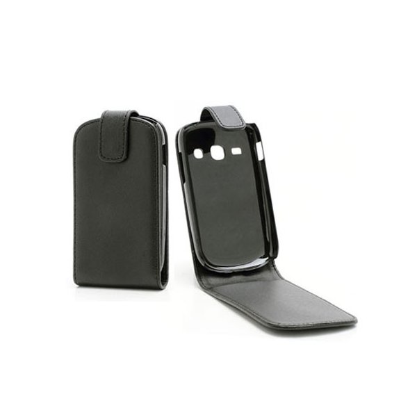 CUSTODIA FLIP VERTICALE PELLE per SAMSUNG S6810 GALAXY FAME, S6812 GALAXY FAME DUOS COLORE NERO CUSTODIA FLIP VERTICALE PELLE per SAMSUNG S6810 GALAXY FAME, S6812 GALAXY FAME DUOS COLORE NERO