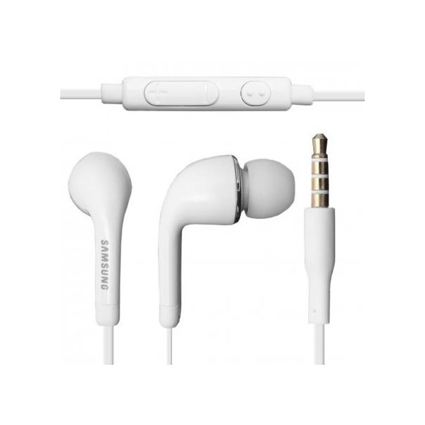 AURICOLARE STEREO con CONNETTORE JACK 3,5mm - GOMMINI E TASTO DI RISPOSTA/VOLUME BIANCO SAMSUNG EO-HS3303WEGWW BULK AURICOLARE STEREO con CONNETTORE JACK 3,5mm - GOMMINI E TASTO DI RISPOSTA/VOLUME BIANCO SAMSUNG EO-HS3303WEGWW BULK