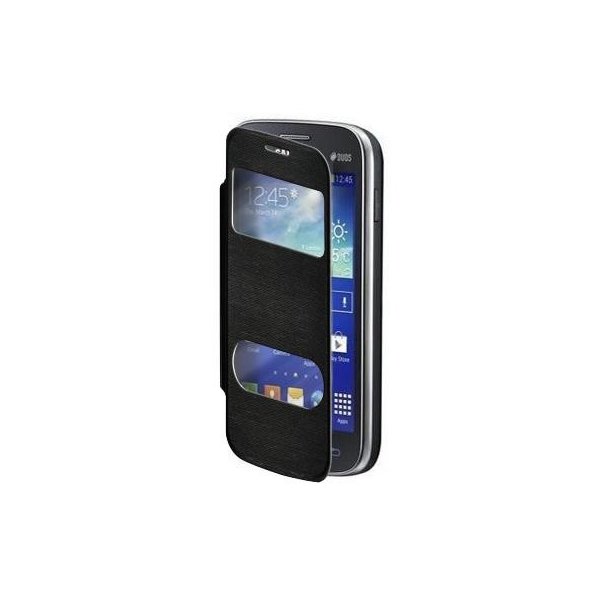 CUSTODIA FLIP ORIZZONTALE per SAMSUNG S7270 GALAXY ACE 3 CON DOPPIA FINESTRA IDENTIFICATIVO CHIAMANTE COLORE NERO CUSTODIA FLIP ORIZZONTALE per SAMSUNG S7270 GALAXY ACE 3 CON DOPPIA FINESTRA IDENTIFICATIVO CHIAMANTE COLORE NERO