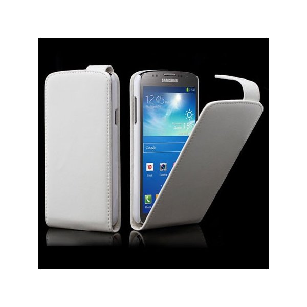 CUSTODIA FLIP VERTICALE PELLE per SAMSUNG I9295 GALAXY S4 ACTIVE COLORE BIANCO CUSTODIA FLIP VERTICALE PELLE per SAMSUNG I9295 GALAXY S4 ACTIVE COLORE BIANCO