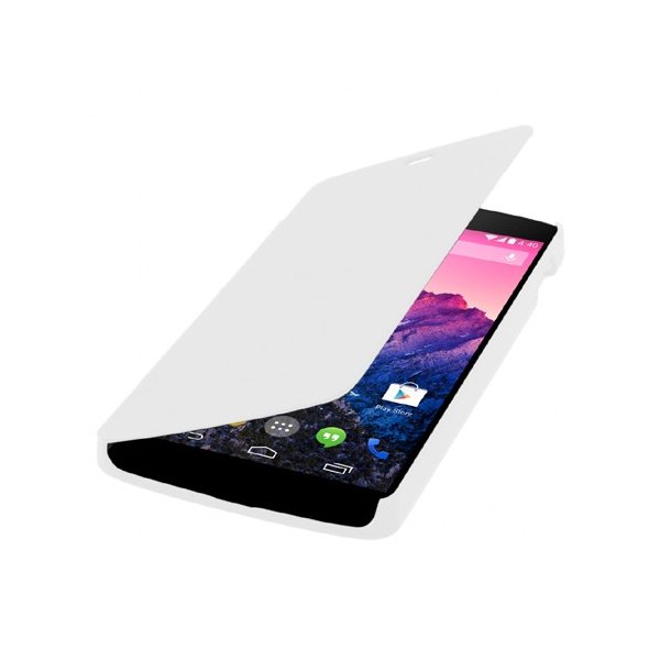 CUSTODIA per LG NEXUS 5 (D820) FLIP ORIZZONTALE COLORE BIANCO CUSTODIA per LG NEXUS 5 (D820) FLIP ORIZZONTALE COLORE BIANCO