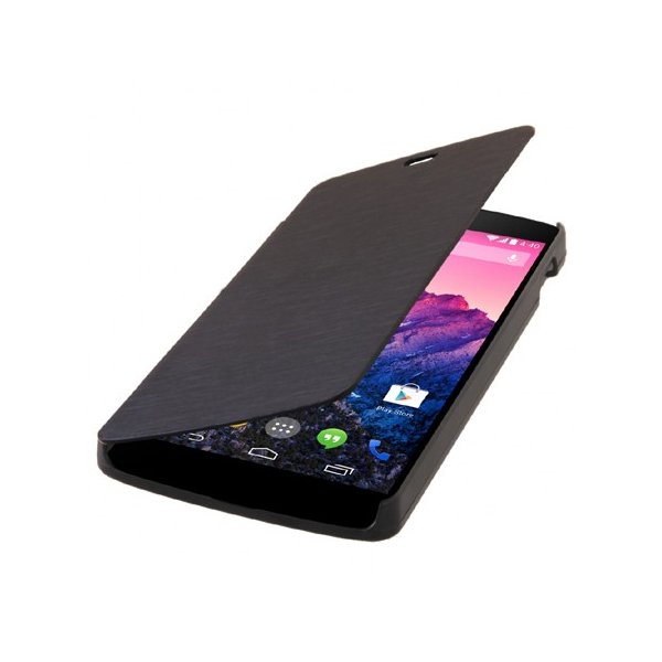 CUSTODIA per LG NEXUS 5 (D820) FLIP ORIZZONTALE COLORE NERO CUSTODIA per LG NEXUS 5 (D820) FLIP ORIZZONTALE COLORE NERO