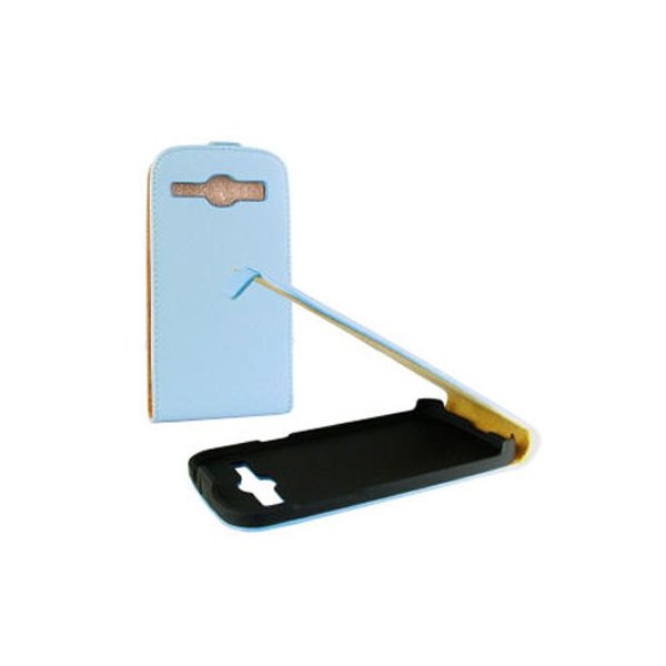CUSTODIA FLIP VERTICALE SLIM PELLE per SAMSUNG I8260 GALAXY CORE, I8262 GALAXY CORE DUOS COLORE AZZURRO CUSTODIA FLIP VERTICALE SLIM PELLE per SAMSUNG I8260 GALAXY CORE, I8262 GALAXY CORE DUOS COLORE AZZURRO